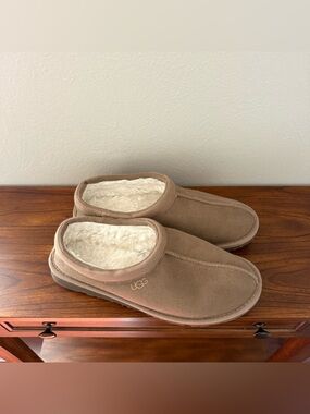 UGG Tasman Natural Men's Slippers in Light Brown USA Size 11